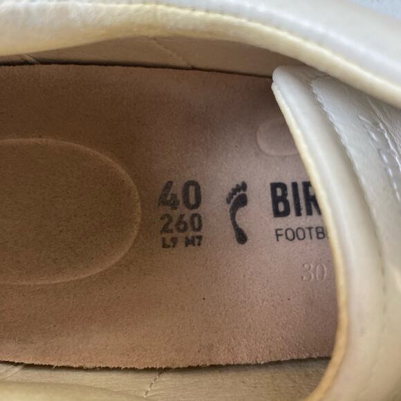 Birkenstock Bend Low Leather EU 40 / L9 M7 Unisex White Sneaker Comfort Neutral - Picture 15 of 16